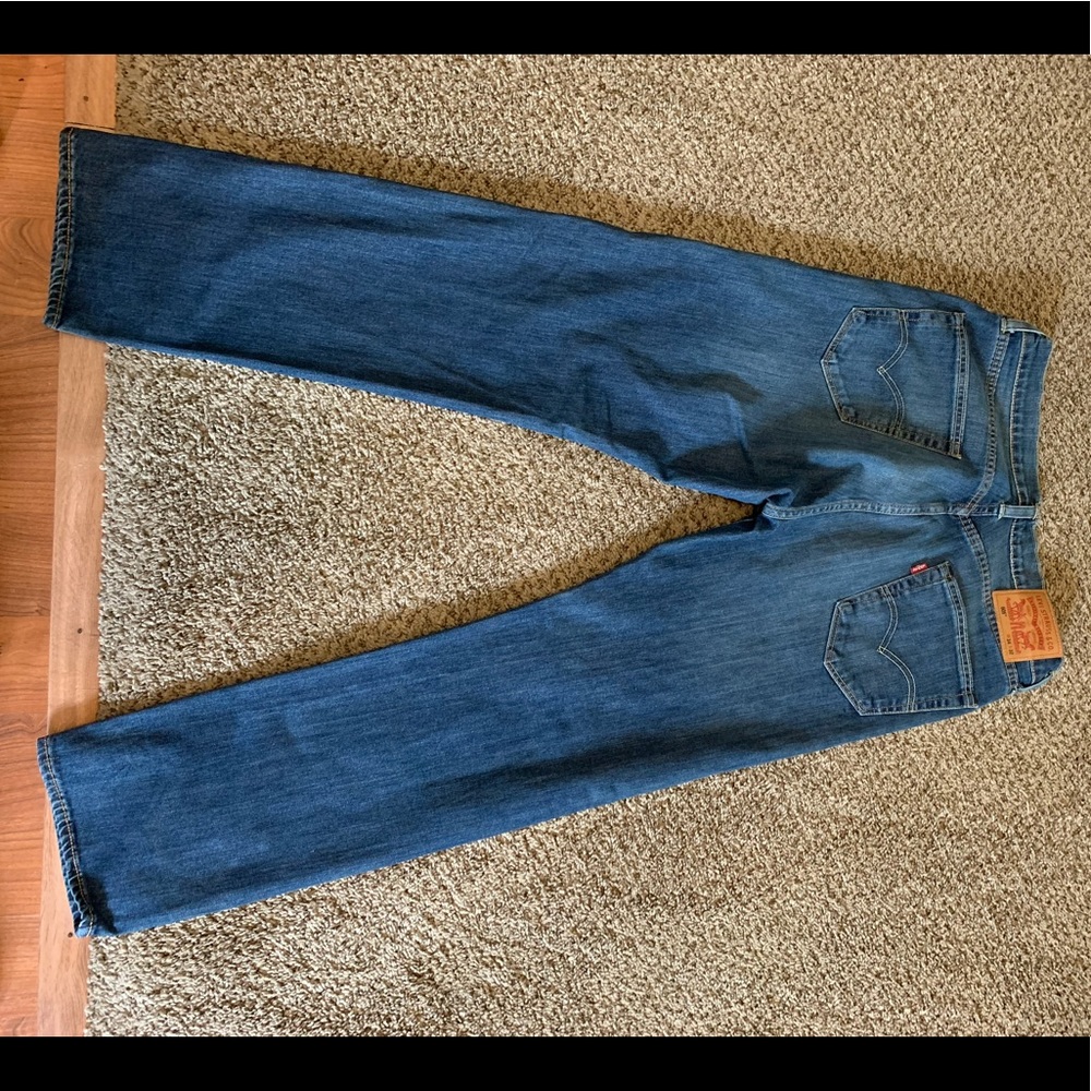 Levi Strauss & Co. Levi 505 34x32 blue jeans